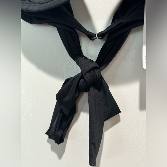 Athleta Bra Cup Wrap Halter Bikini Top 32B/C NWT - Picture 7 of 12